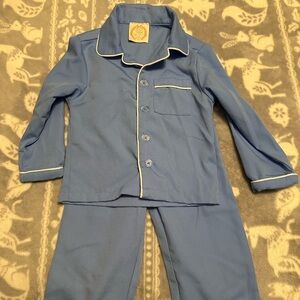 TBBC 3T Blue Two-Piece Boys Pajamas